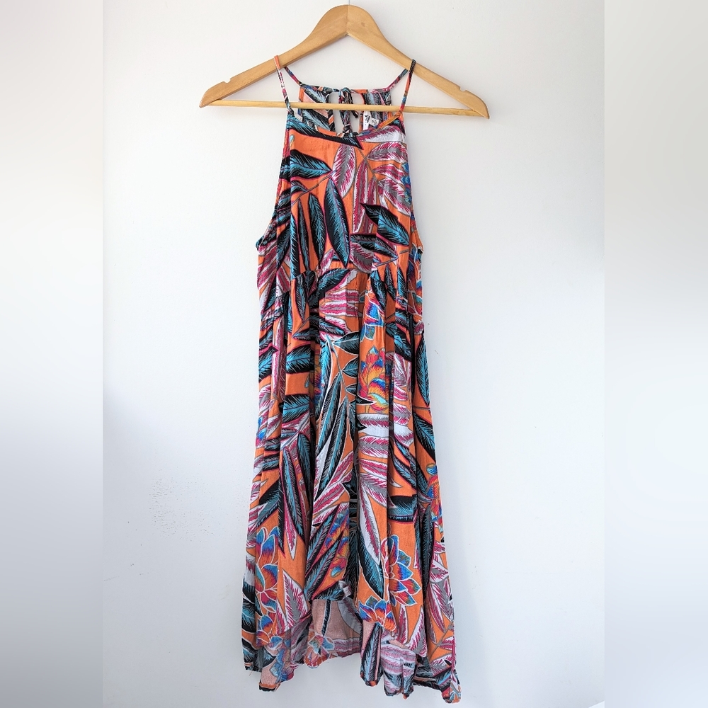 Jack by BB Dakota Floral Tropical Print Dress